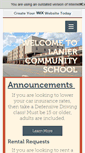 Mobile Screenshot of lcs.lanierhs.org